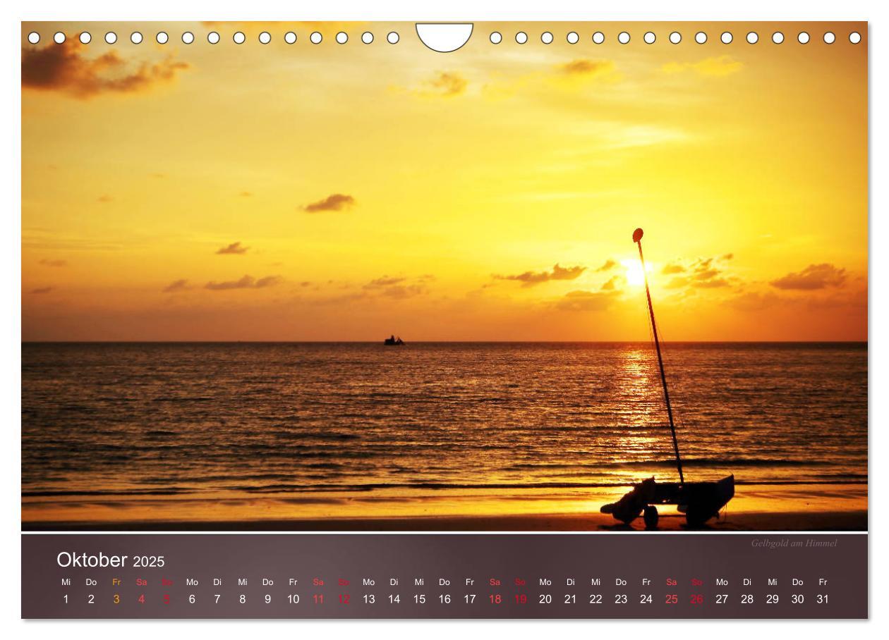 Bild: 9783435041725 | Farben am Meer (Wandkalender 2025 DIN A4 quer), CALVENDO...