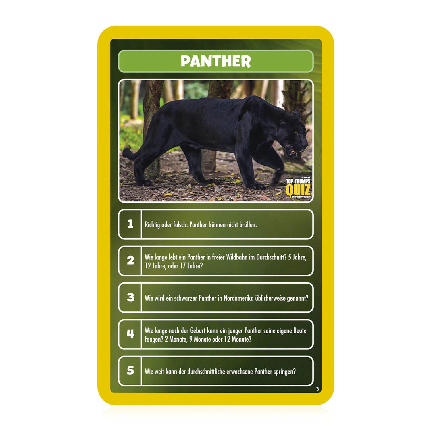 Bild: 4035576047339 | Top Trumps Quiz Welt der Tiere | Spiel | Deutsch | 2021