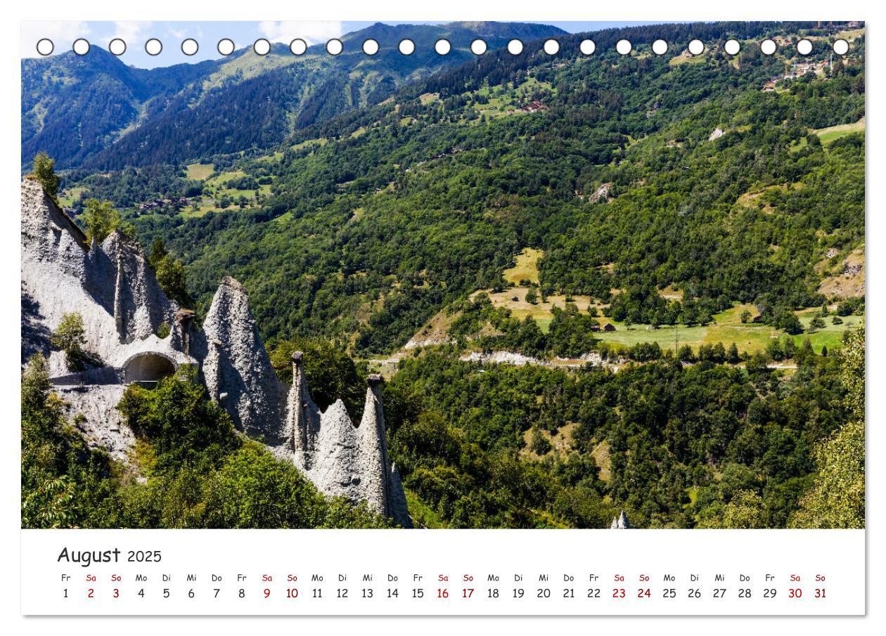 Bild: 9783435103539 | Der Kanton Wallis - einfach liebenswert (Tischkalender 2025 DIN A5...