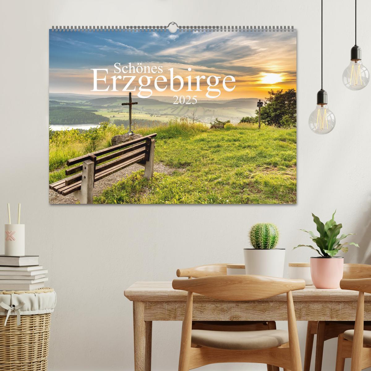 Bild: 9783383905032 | Schönes Erzgebirge (Wandkalender 2025 DIN A2 quer), CALVENDO...