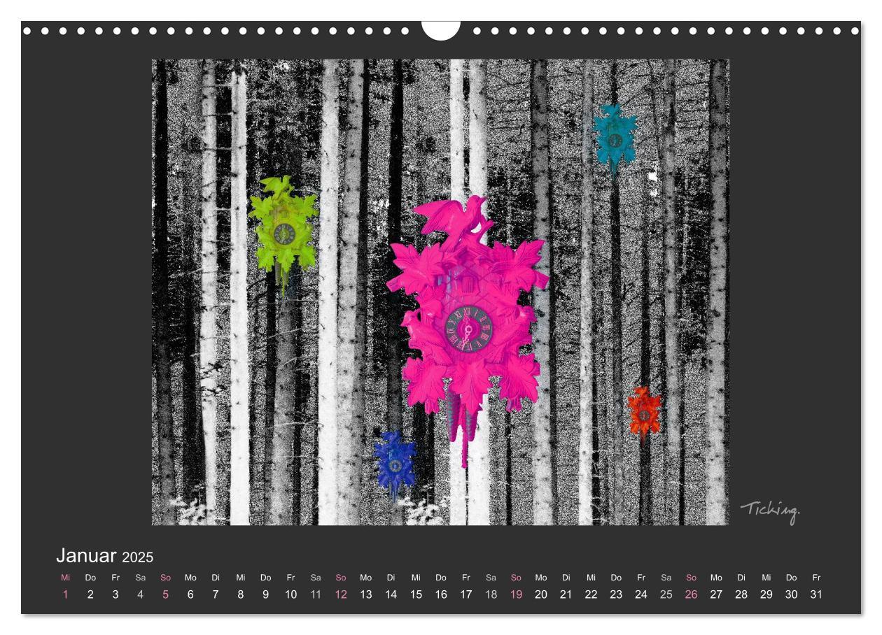 Bild: 9783435649235 | Schwarzwald. Anders. (Wandkalender 2025 DIN A3 quer), CALVENDO...