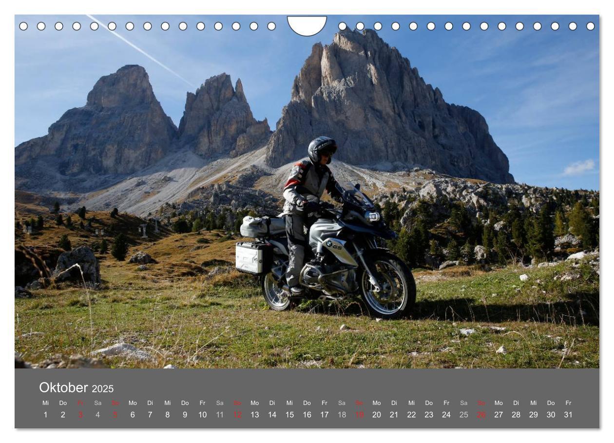 Bild: 9783435521913 | Freude an - Spaß mit der BMW GS (Wandkalender 2025 DIN A4 quer),...