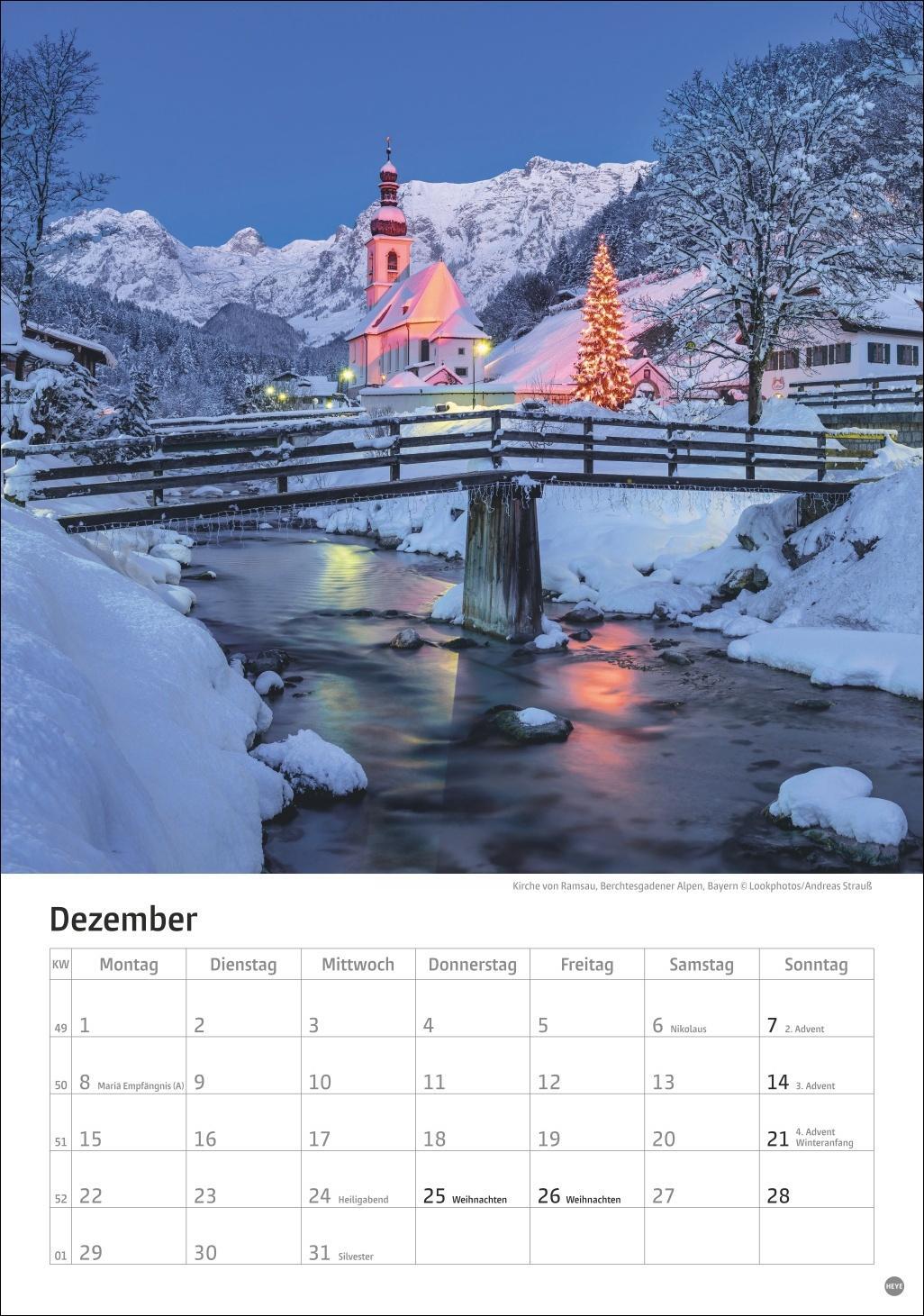 Bild: 9783756405558 | Deutschland Kalender 2025 | Kalender | 13 S. | Deutsch | 2025 | Heye