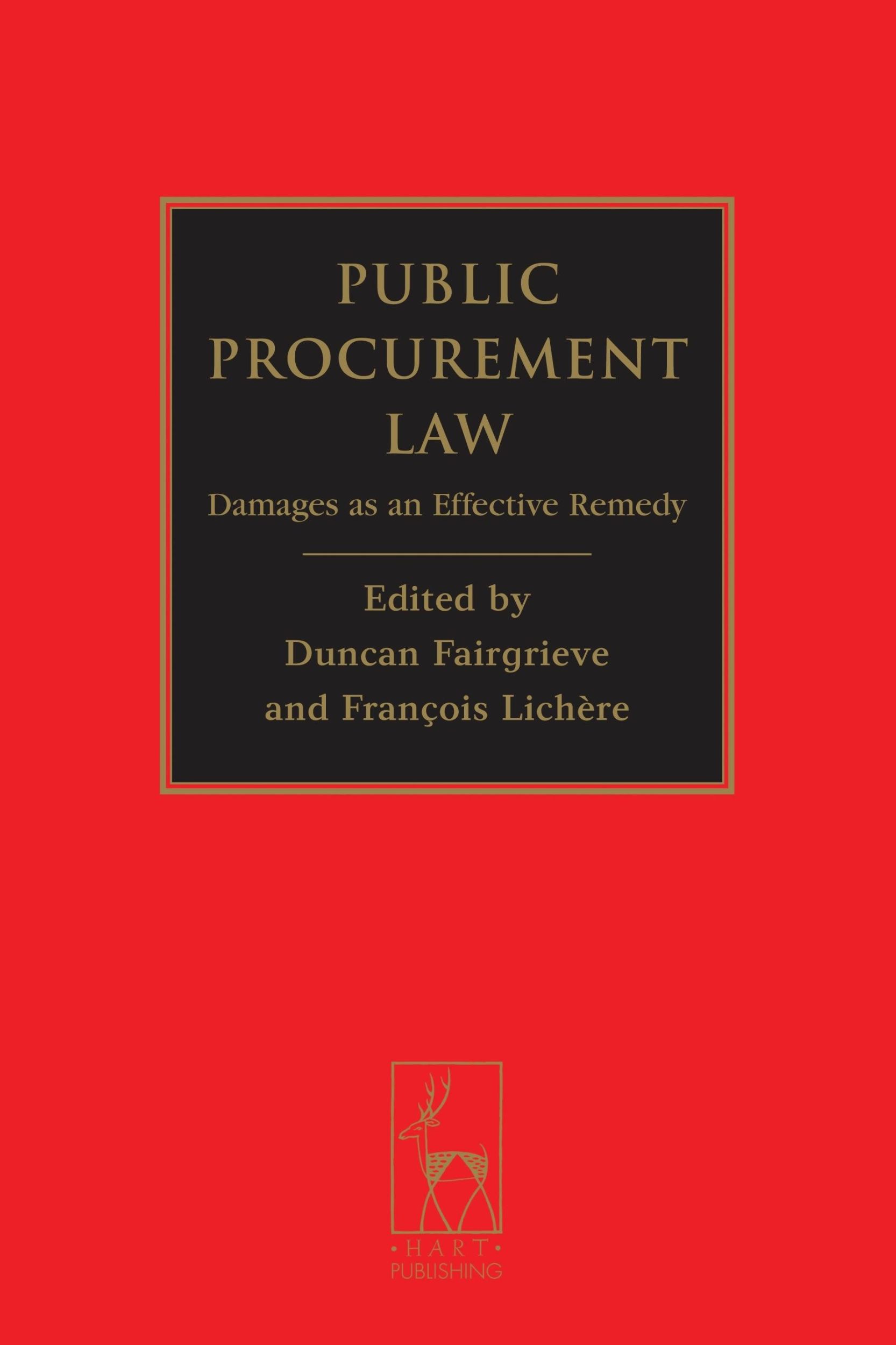 Cover: 9781849462174 | Public Procurement Law | Damages as an Effective Remedy | Buch | 2011