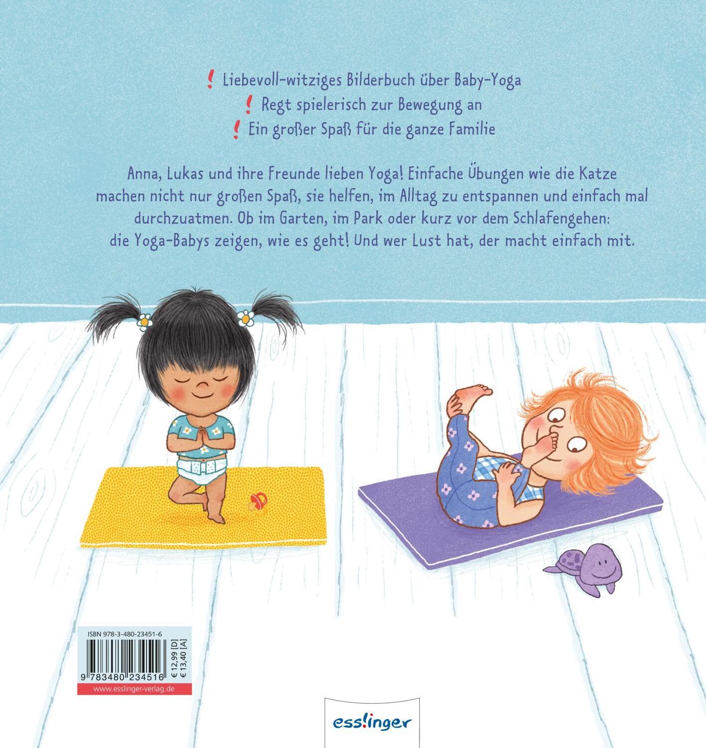 Rückseite: 9783480234516 | Yoga-Babys | Fearne Cotton | Buch | 32 S. | Deutsch | 2018