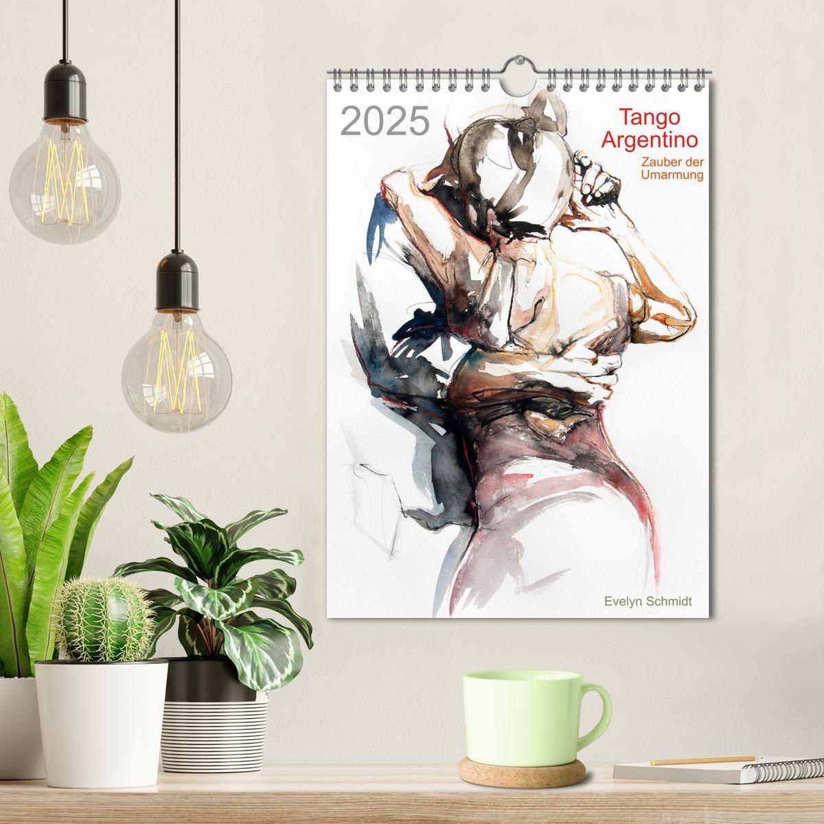 Bild: 9783435957712 | Tango Argentino - Zauber der Umarmung (Wandkalender 2025 DIN A4...