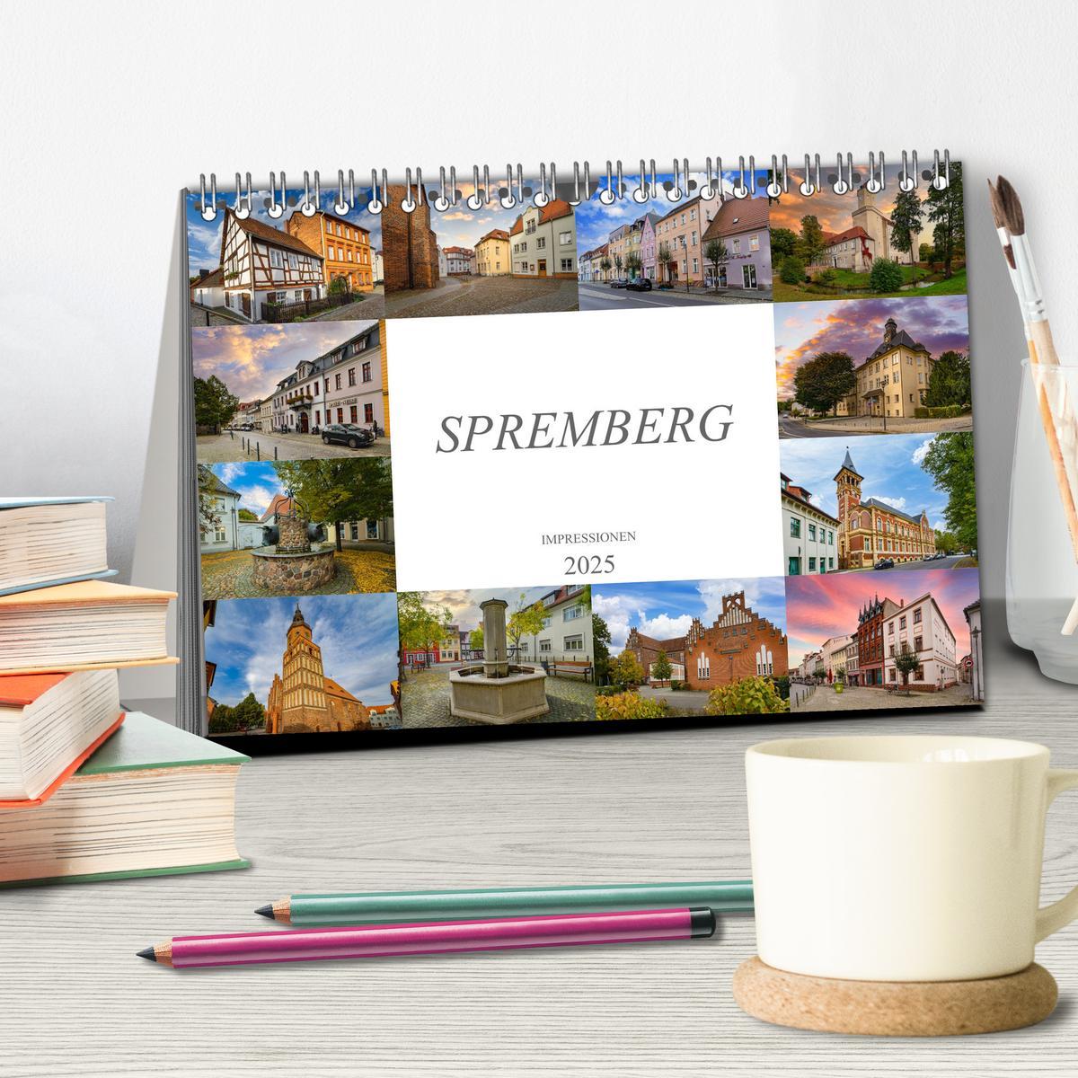 Bild: 9783383991110 | Spremberg Impressionen (Tischkalender 2025 DIN A5 quer), CALVENDO...