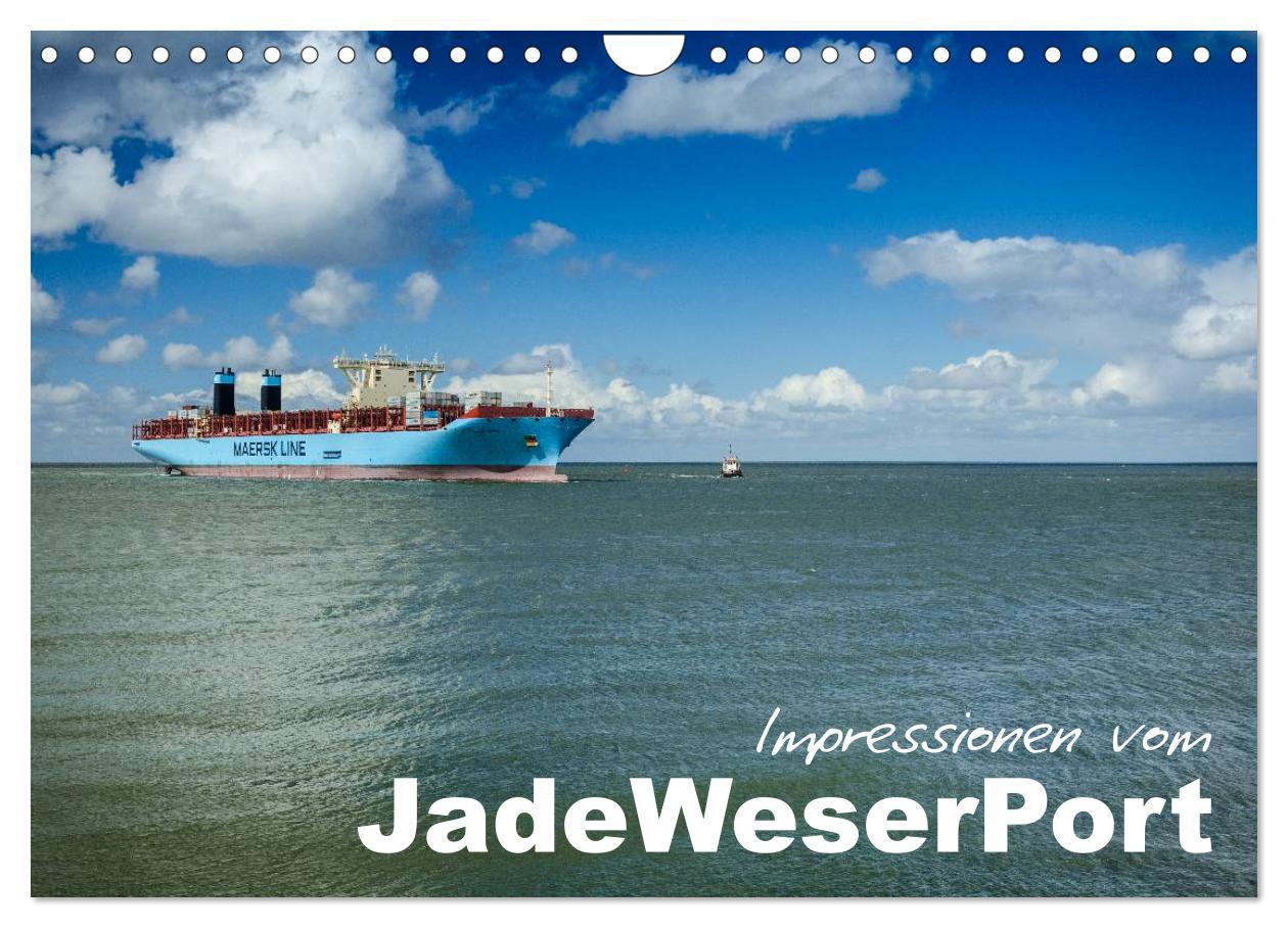 Cover: 9783435571710 | Impressionen vom JadeWeserPort (Wandkalender 2025 DIN A4 quer),...