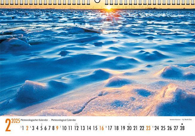 Bild: 9783443011796 | Meteorologischer Kalender 2025 Meteorological Calendar | Gesellschaft