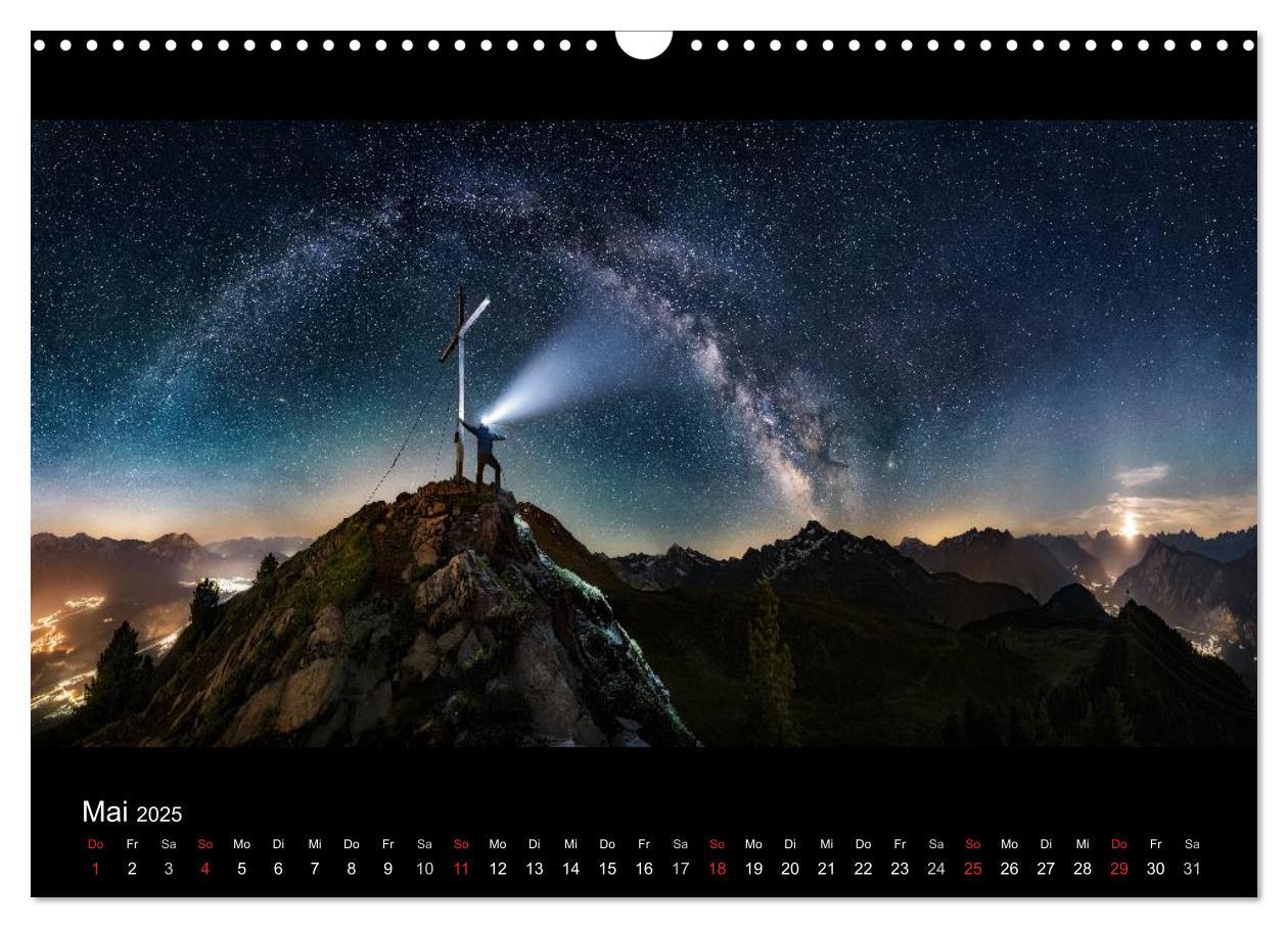 Bild: 9783435567386 | Sternensucher - Landschaft unter Sternen (Wandkalender 2025 DIN A3...