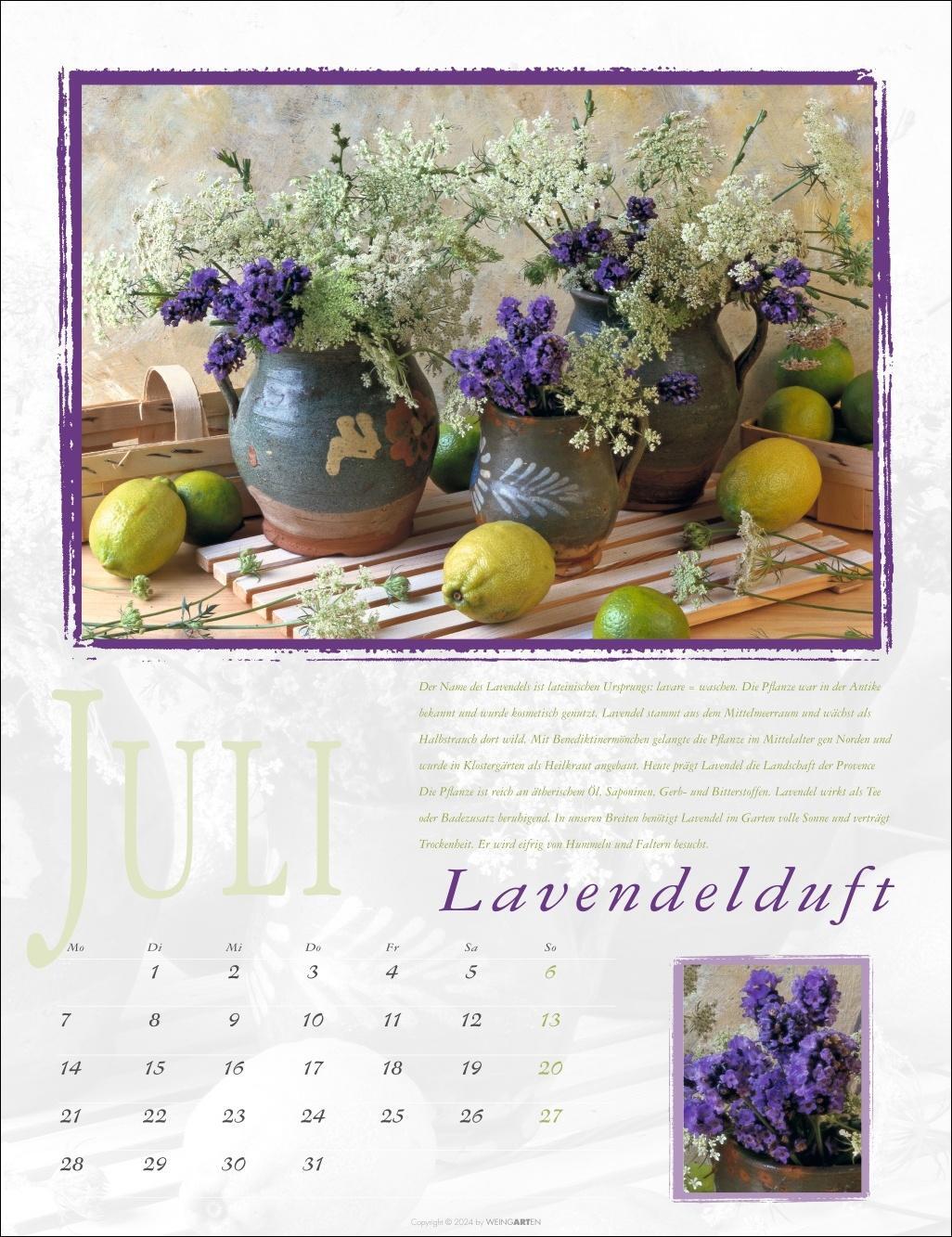 Bild: 9783839901373 | Duftkalender 2025 | Kalender | Spiralbindung | 14 S. | Deutsch | 2025