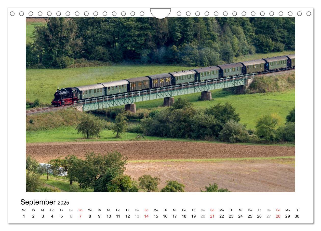 Bild: 9783435561186 | Mit der Eisenbahn in die Fränkische Schweiz (Wandkalender 2025 DIN...