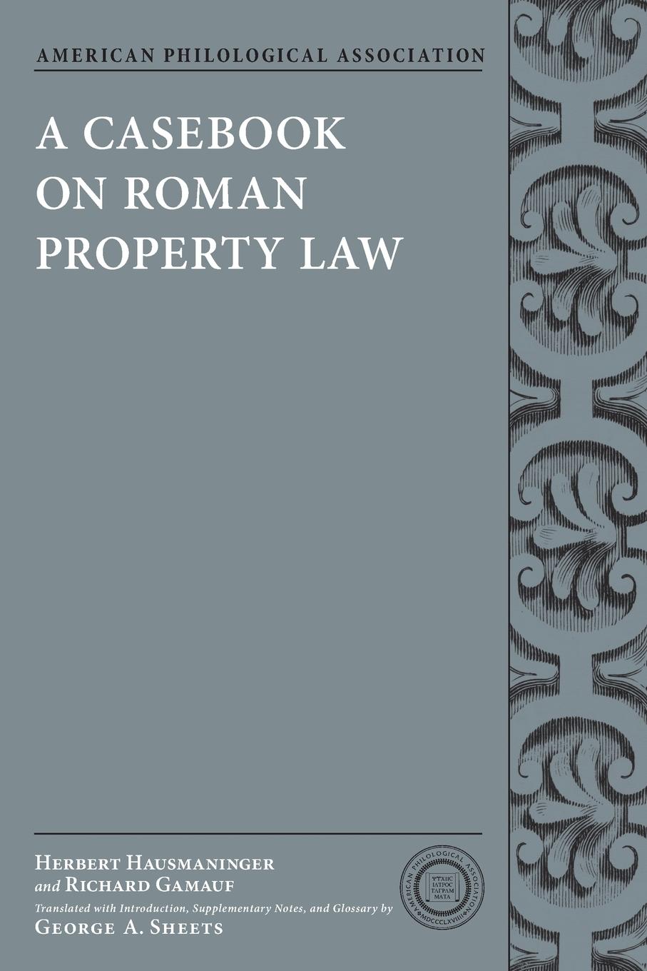 Cover: 9780199791132 | Casebook on Roman Property Law | Herbert Hausmaninger (u. a.) | Buch