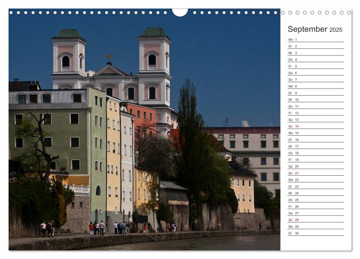 Bild: 9783435516865 | Pittoreskes Passau (Wandkalender 2025 DIN A3 quer), CALVENDO...