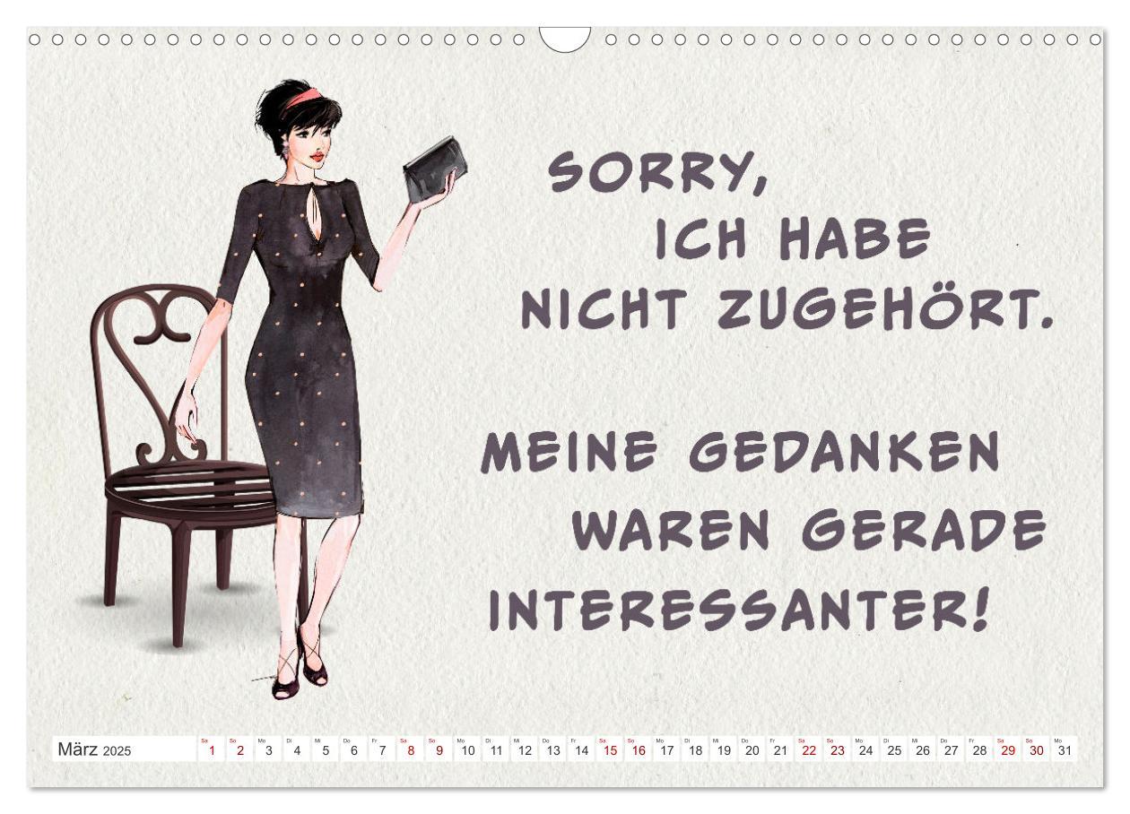 Bild: 9783383927584 | Frech aber ehrlich (Wandkalender 2025 DIN A3 quer), CALVENDO...