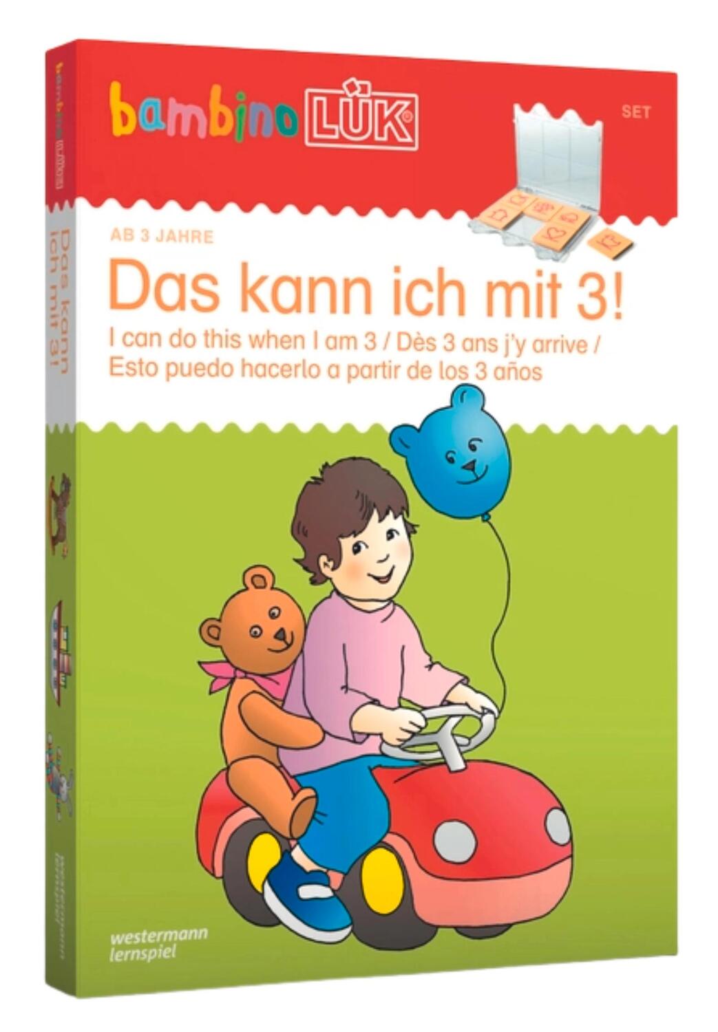 Cover: 9783837775303 | bambinoLÜK-Set. Das kann ich mit 3! | bambino LÜK-Sets | SET | Deutsch