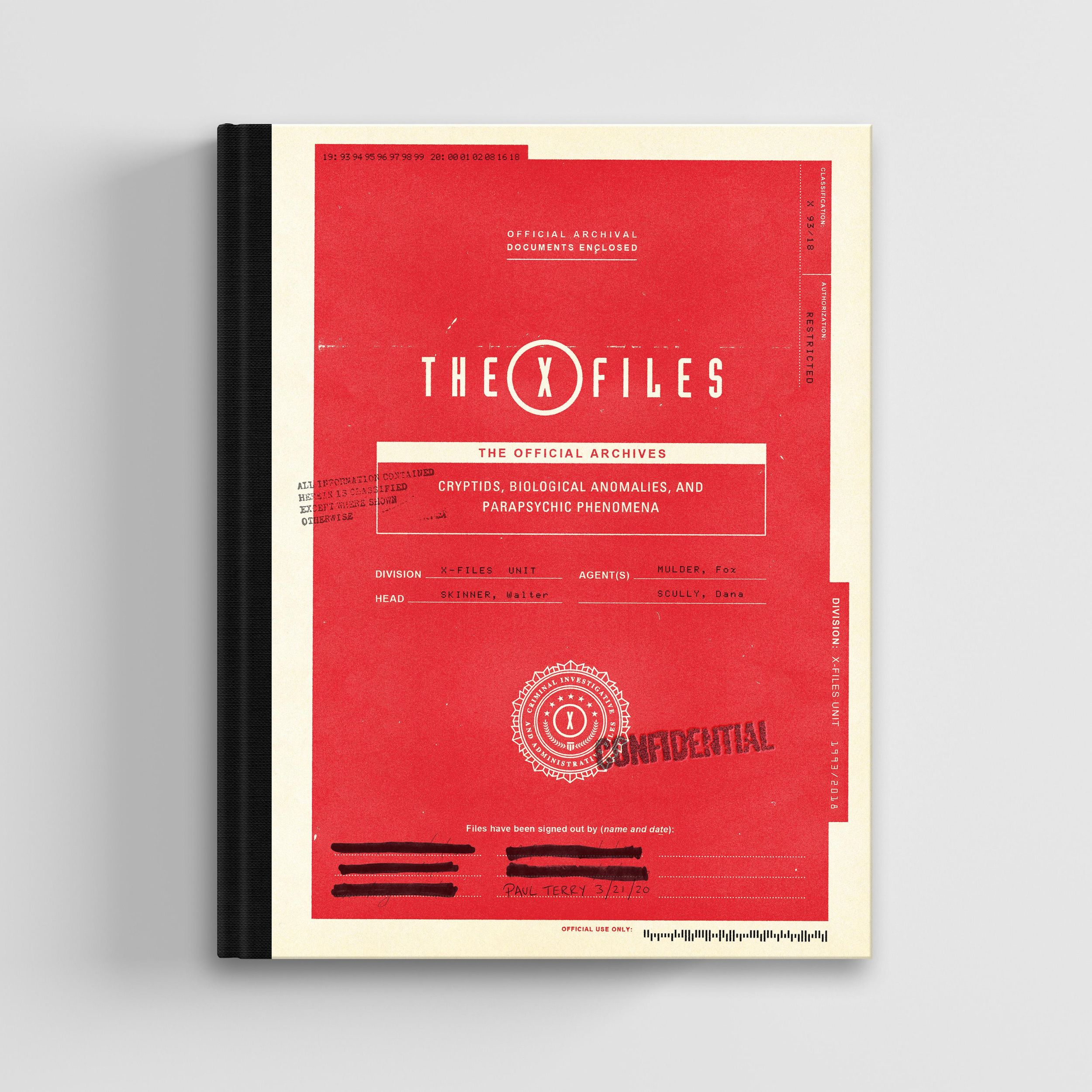 Cover: 9781419735172 | The X-Files: The Official Archives | Paul Terry | Buch | Gebunden