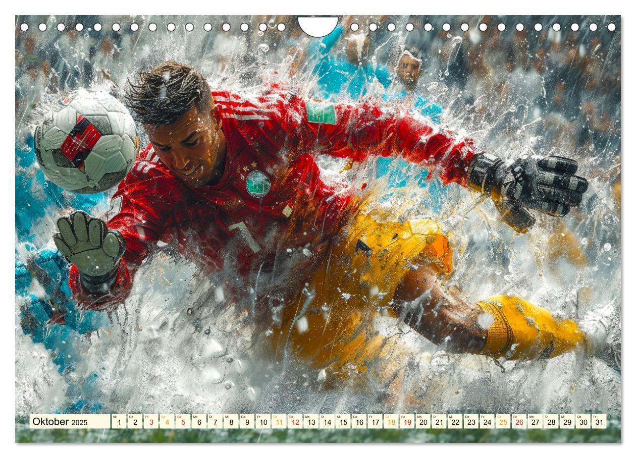 Bild: 9783383772344 | Fußball Torwart (Wandkalender 2025 DIN A4 quer), CALVENDO...