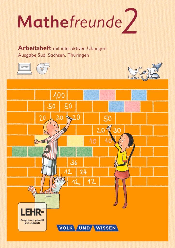 Cover: 9783060837199 | Mathefreunde Süd 2. Schuljahr. Arbeitsheft mit interaktiven Übungen...