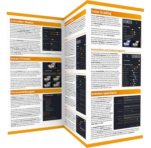 Rückseite: 9783832806071 | Radiant Photo - Kurzanleitung & Tastenkürzel | Ulrich Dorn | Buch