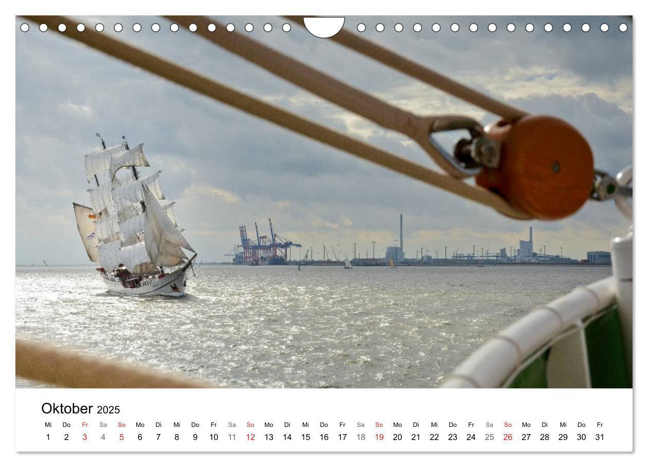 Bild: 9783435633593 | Maritime Impressionen Wilhelmshaven (Wandkalender 2025 DIN A4...