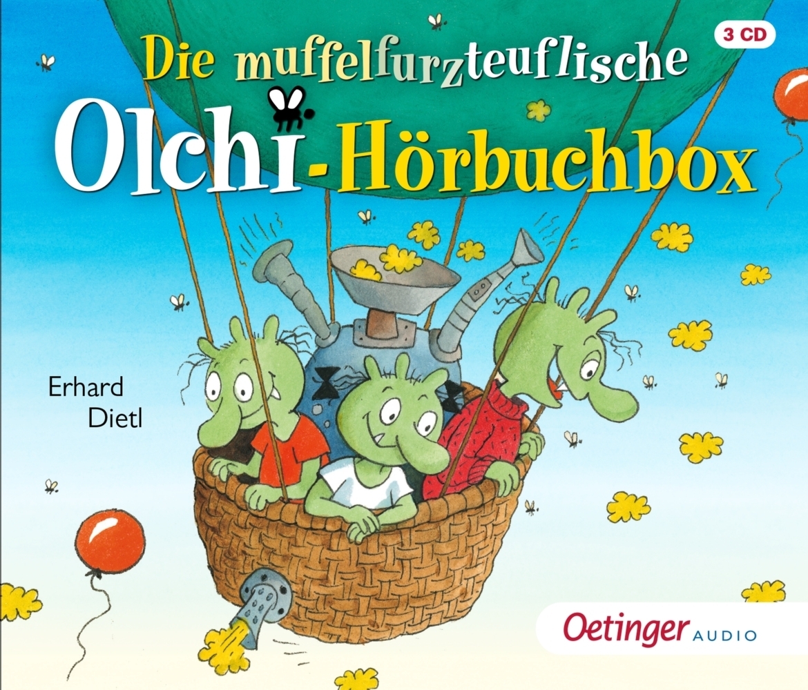 Cover: 9783837392692 | Die muffelfurzteuflische Olchi-Hörbuchbox, 3 Audio-CD | Erhard Dietl