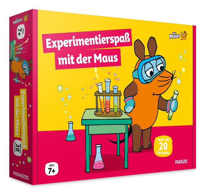 Cover: 4019631671998 | Experimentierspass mit der Maus | Experimentierbox mit Buch, 48 Seiten