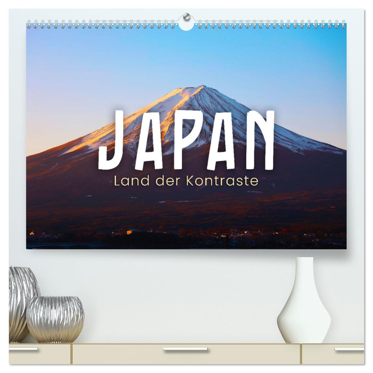 Cover: 9783435063185 | Japan - Land der Kontraste (hochwertiger Premium Wandkalender 2025...