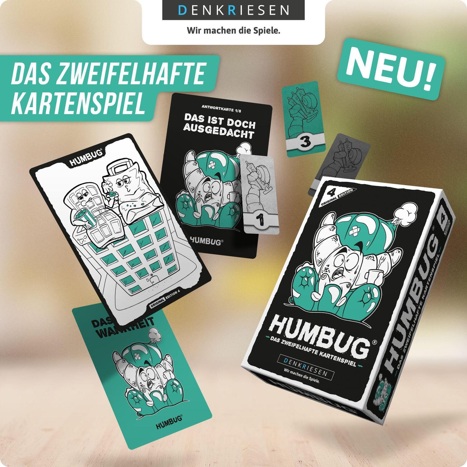 Bild: 4260528091768 | HUMBUG Original Edition Nr. 4 - Das zweifelhafte Kartenspiel | Spiel