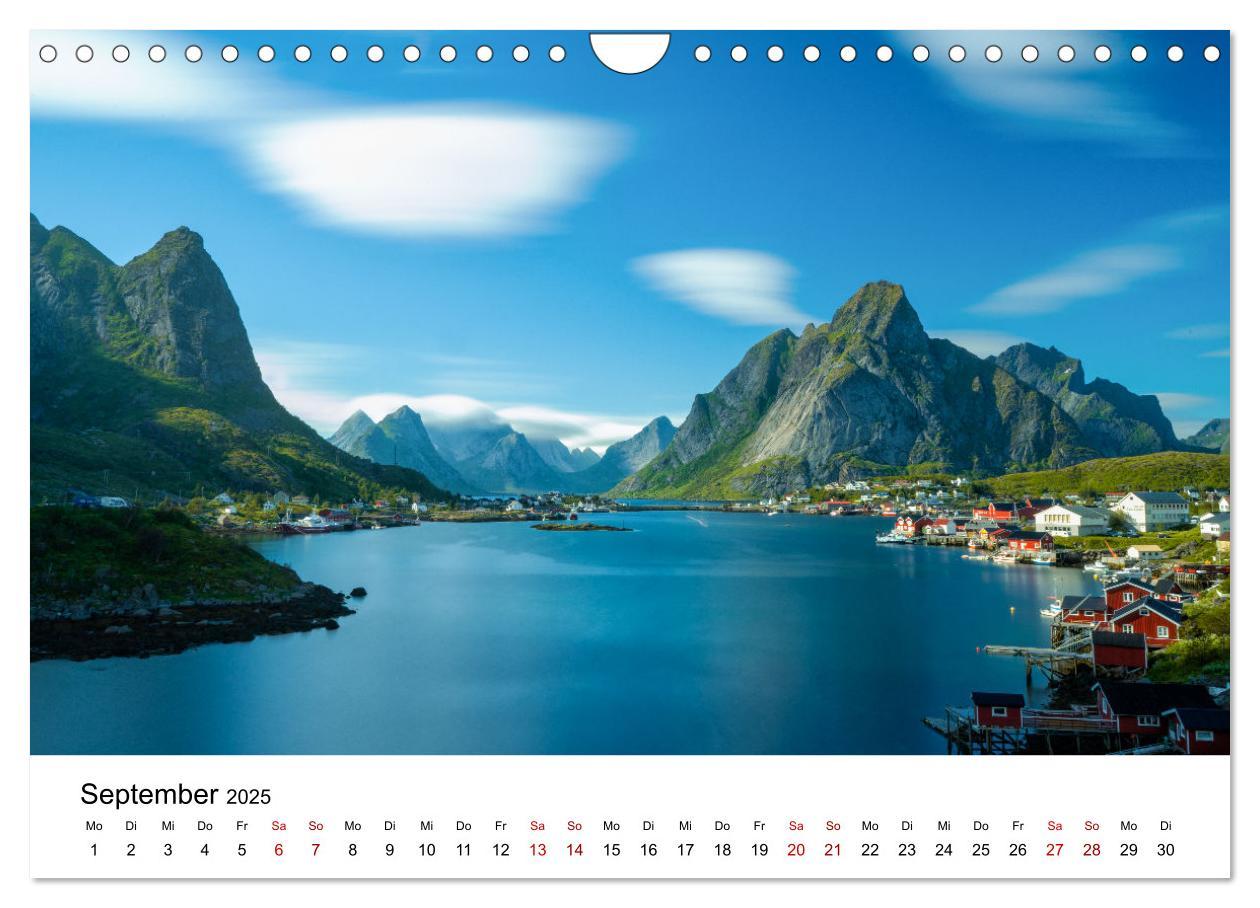 Bild: 9783435009701 | Lofoten (Wandkalender 2025 DIN A4 quer), CALVENDO Monatskalender