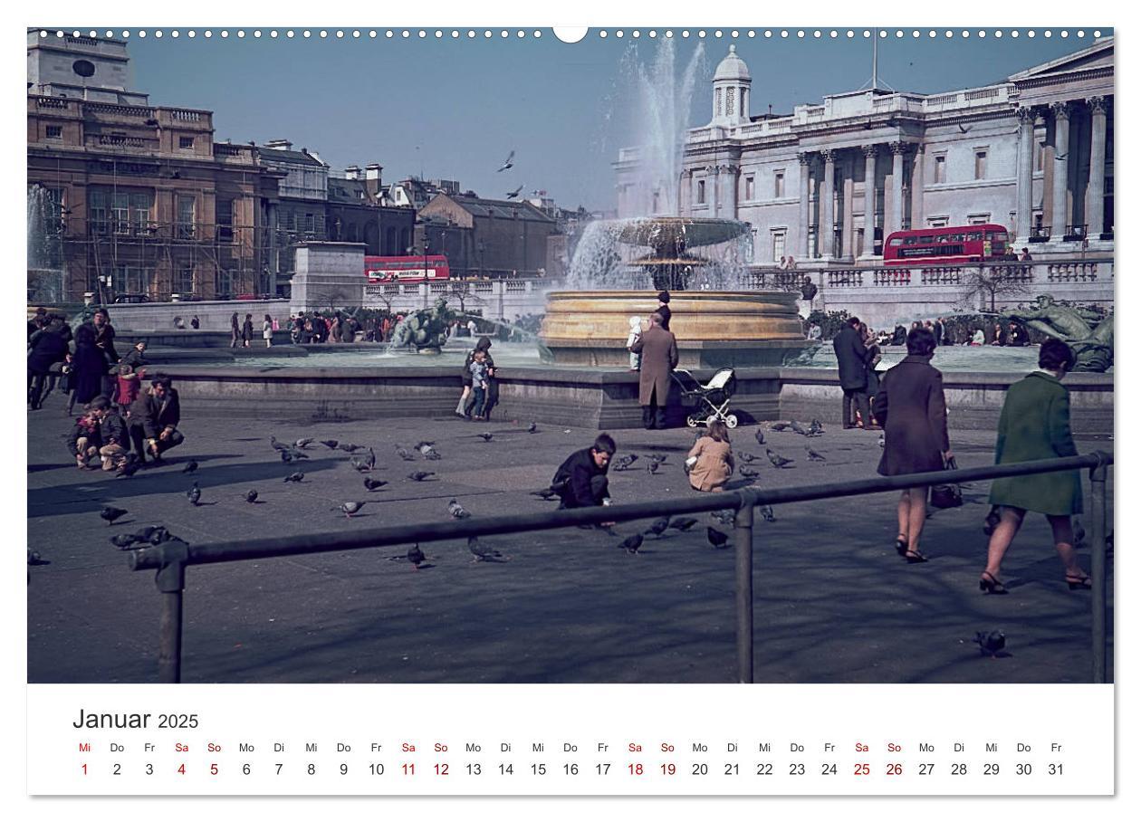 Bild: 9783435297931 | London - Vintage Views (Wandkalender 2025 DIN A2 quer), CALVENDO...