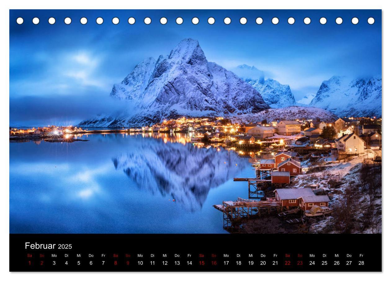 Bild: 9783435396795 | Lofoten - Inseln im Nordmeer (Tischkalender 2025 DIN A5 quer),...