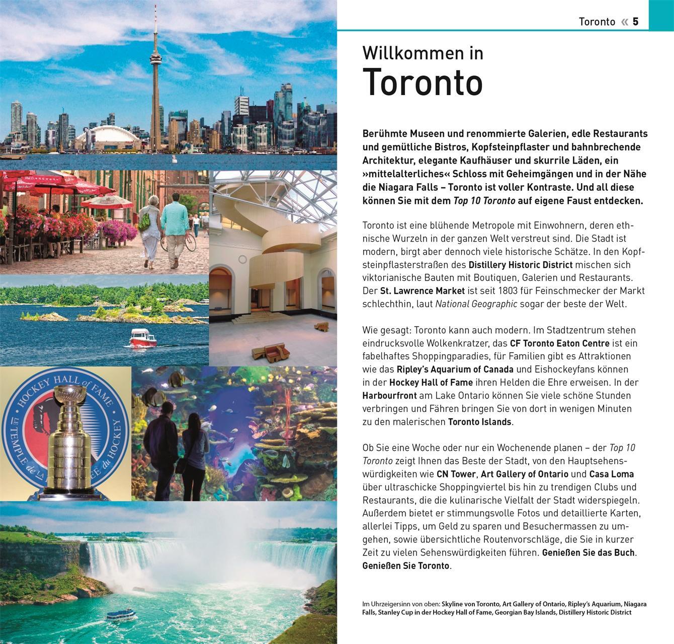 Bild: 9783734206542 | Top 10 Reiseführer Toronto | DK Verlag - Reise | Taschenbuch | 128 S.