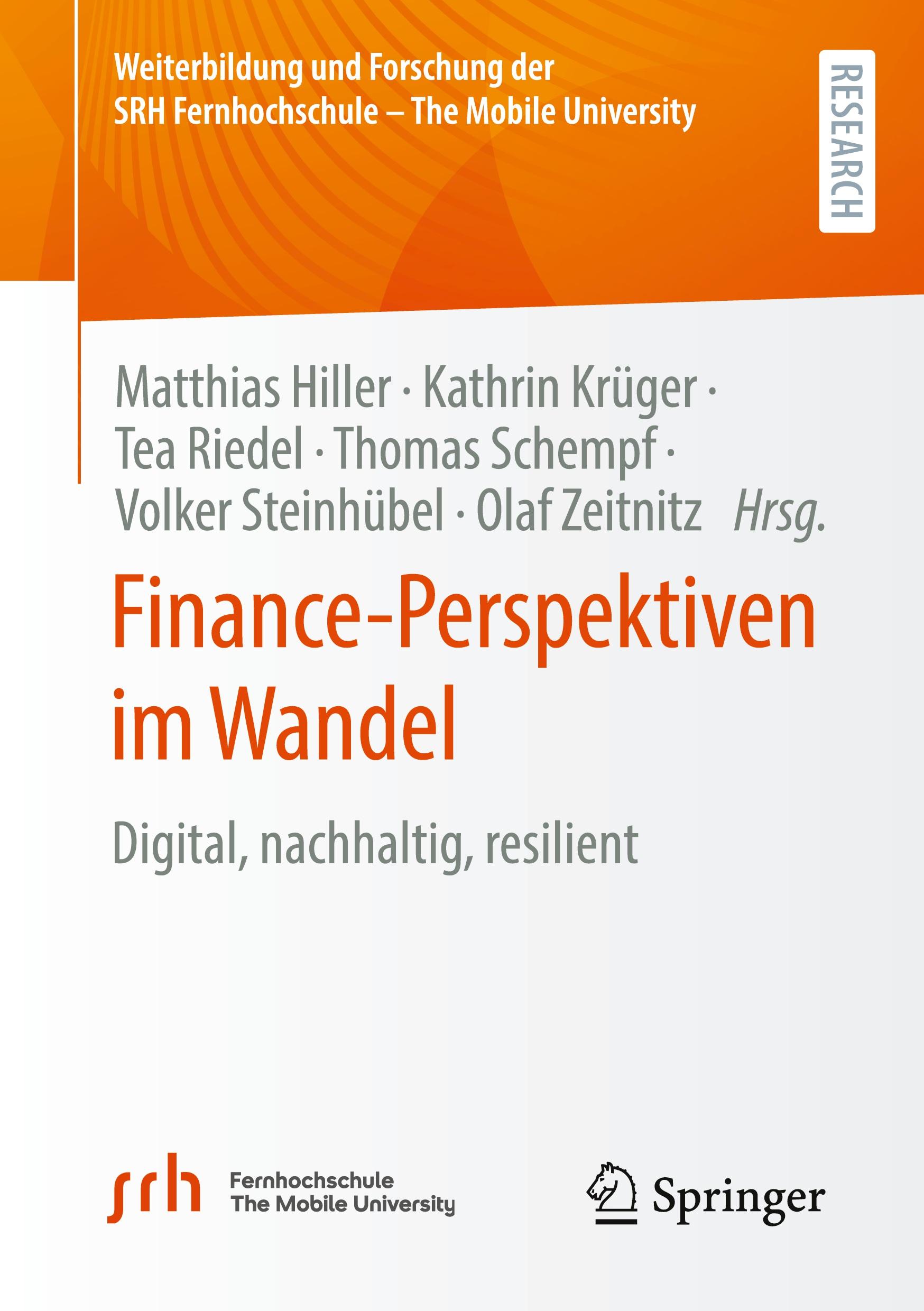 Cover: 9783658428396 | Finance-Perspektiven im Wandel | Digital, nachhaltig, resilient | Buch