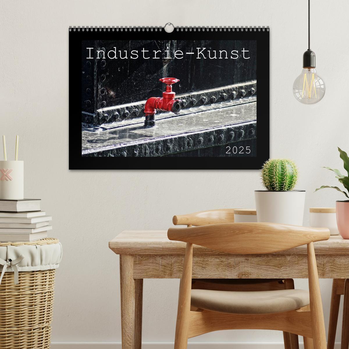 Bild: 9783435631797 | Industrie-Kunst 2025 (Wandkalender 2025 DIN A3 quer), CALVENDO...