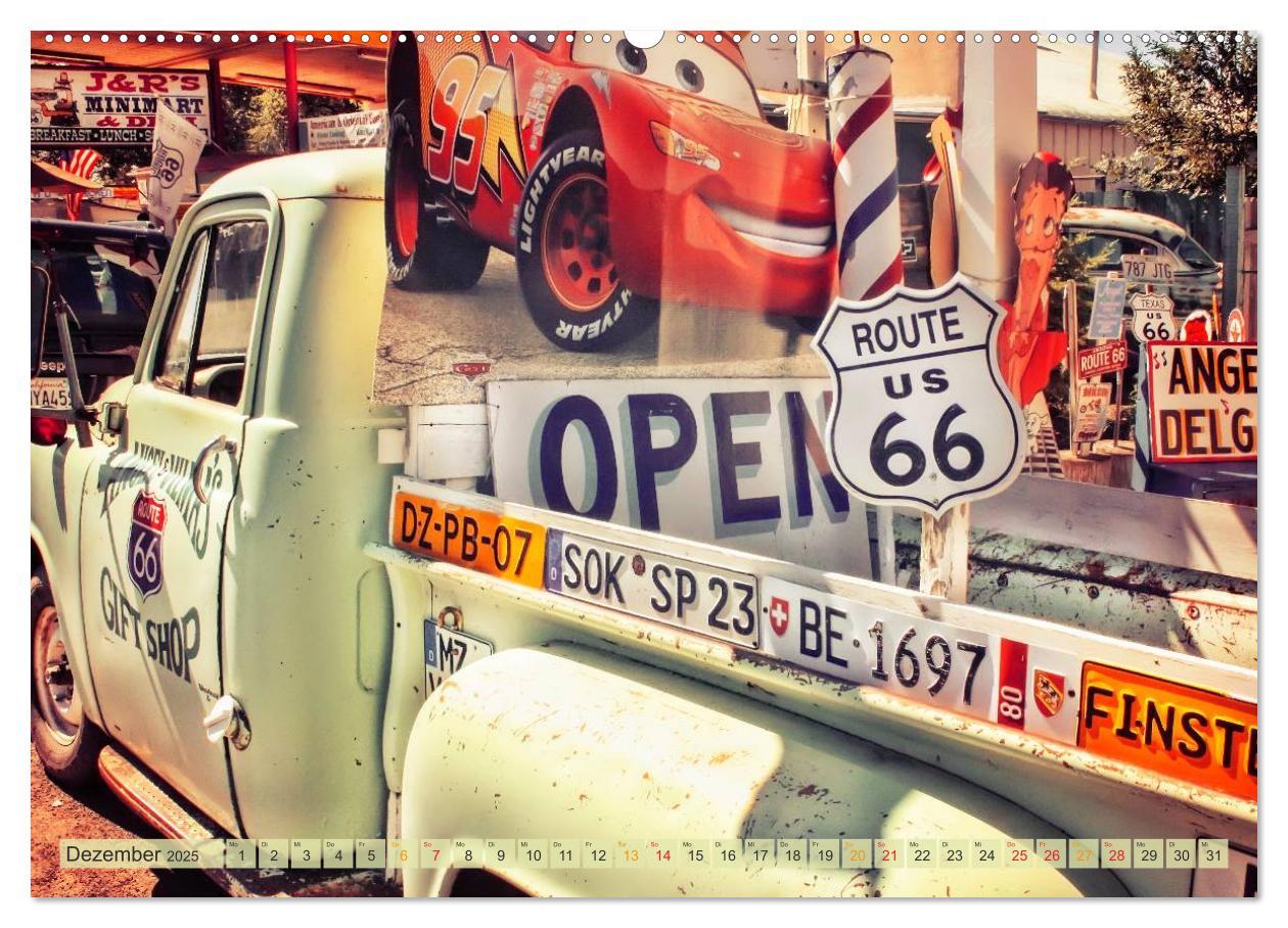 Bild: 9783435470822 | Nostalgie auf 2451 Meilen - Route 66 (hochwertiger Premium...