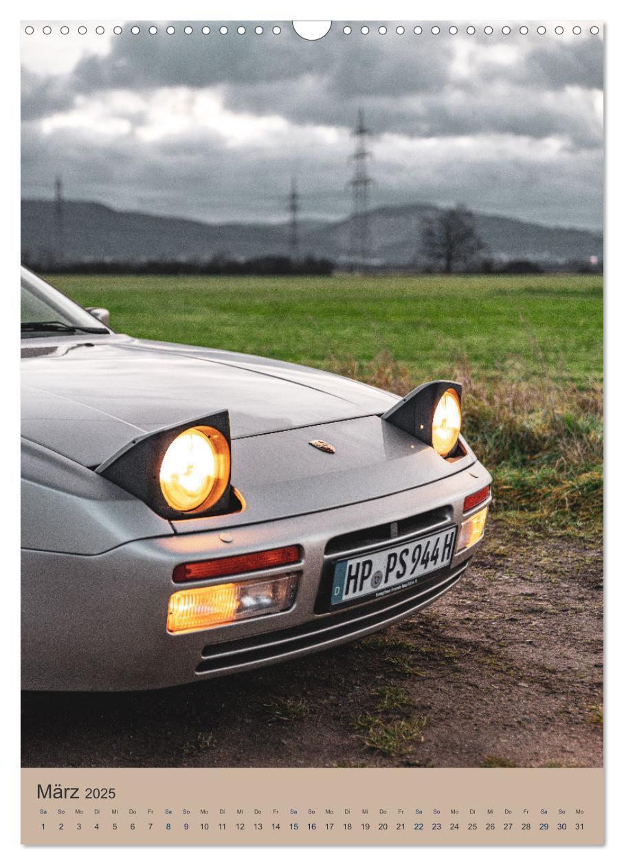 Bild: 9783435921966 | Porsche 944 - Fine Art (Wandkalender 2025 DIN A3 hoch), CALVENDO...