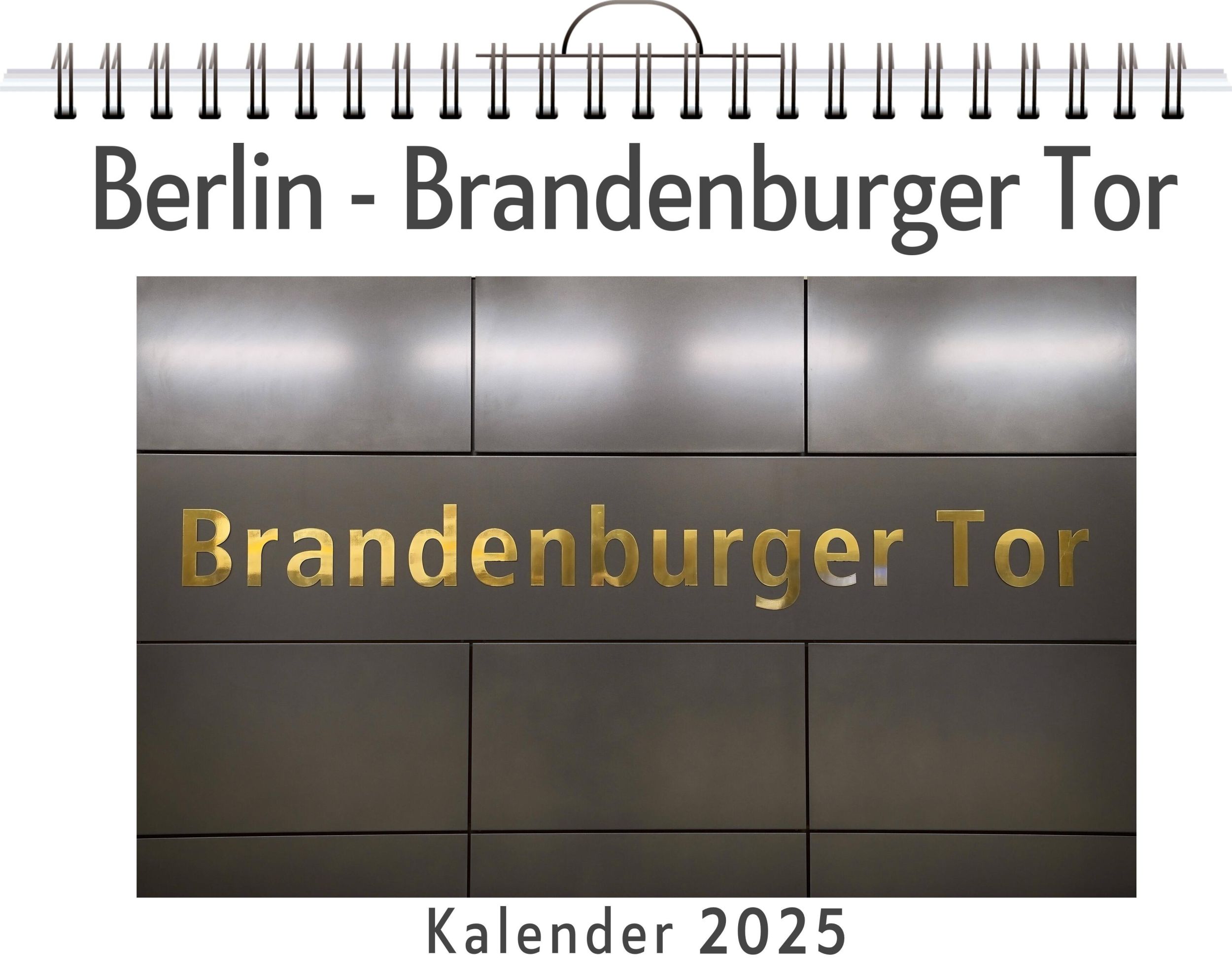 Cover: 9783759127747 | Berlin - Brandenburger Tor | Samuel Schmidt | Kalender | Kalender