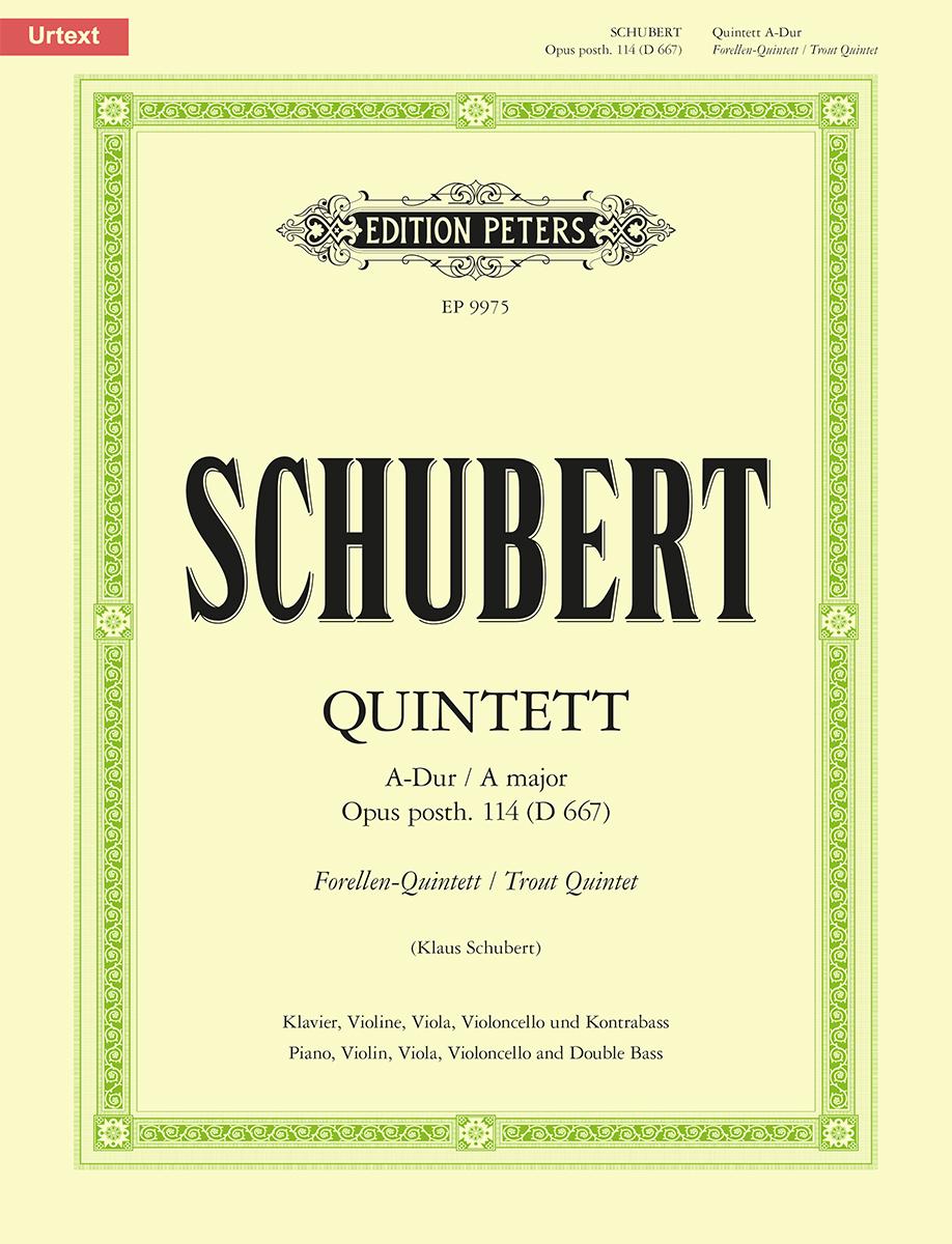 Cover: 9790014079239 | Quintet in a Op. Posth. 114 (D667) Trout Quintet | Franz Schubert