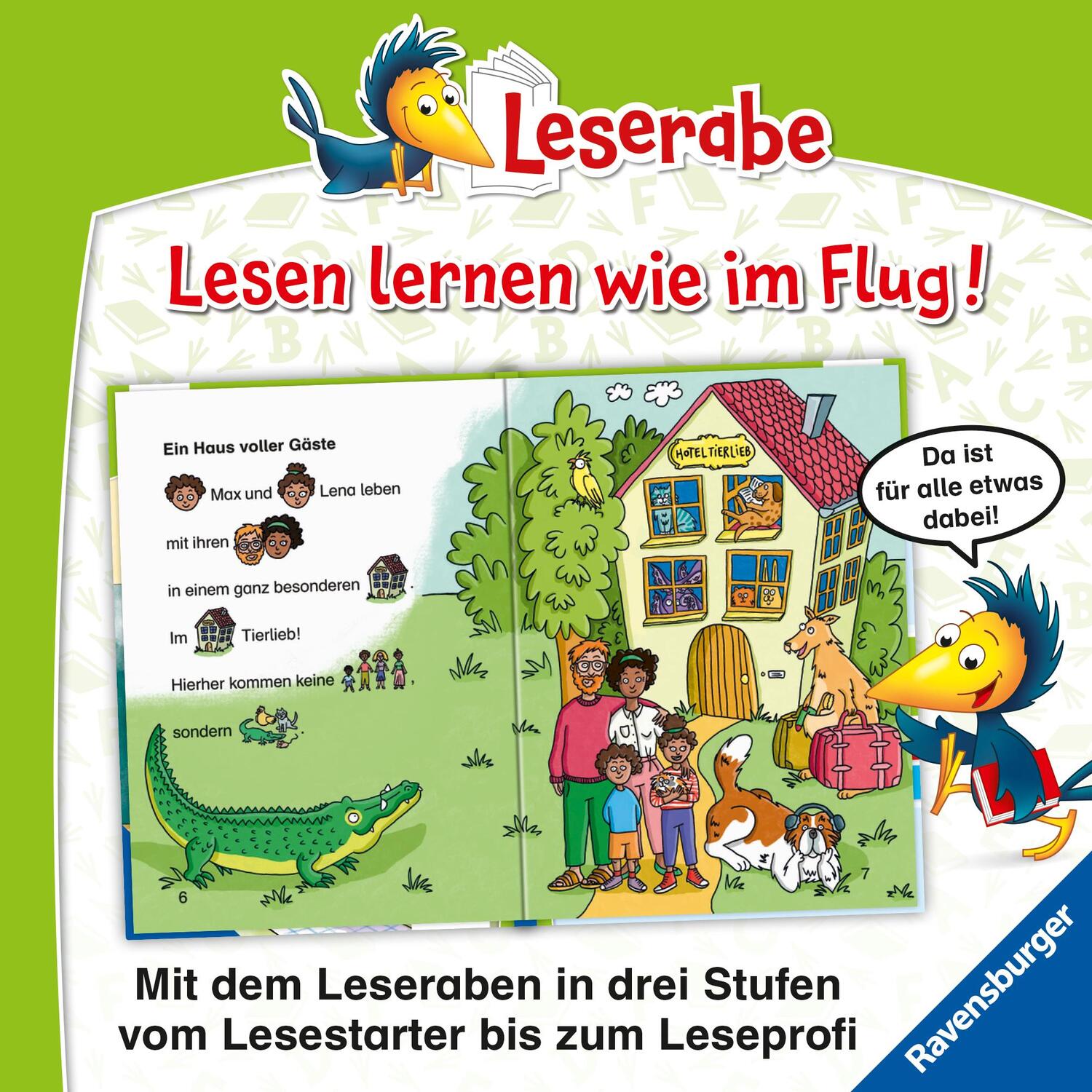 Bild: 9783473461851 | Hotel Tierlieb - Leserabe ab Vorschule - Erstlesebuch für Kinder ab...