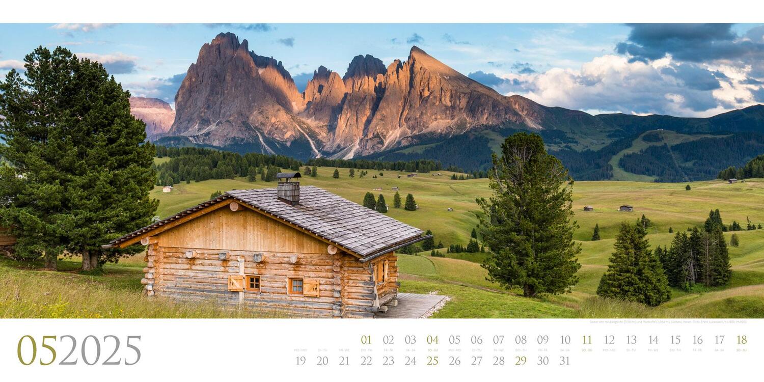 Bild: 9783838425580 | Dolomiten Kalender 2025 | Ackermann Kunstverlag | Kalender | 14 S.