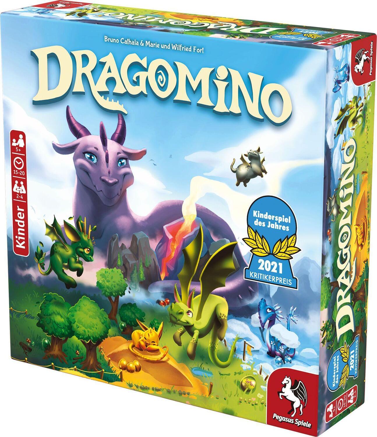 Bild: 4250231728044 | Dragomino | Bruno Cathala | Spiel | 57111G | Deutsch | 2021 | Pegasus