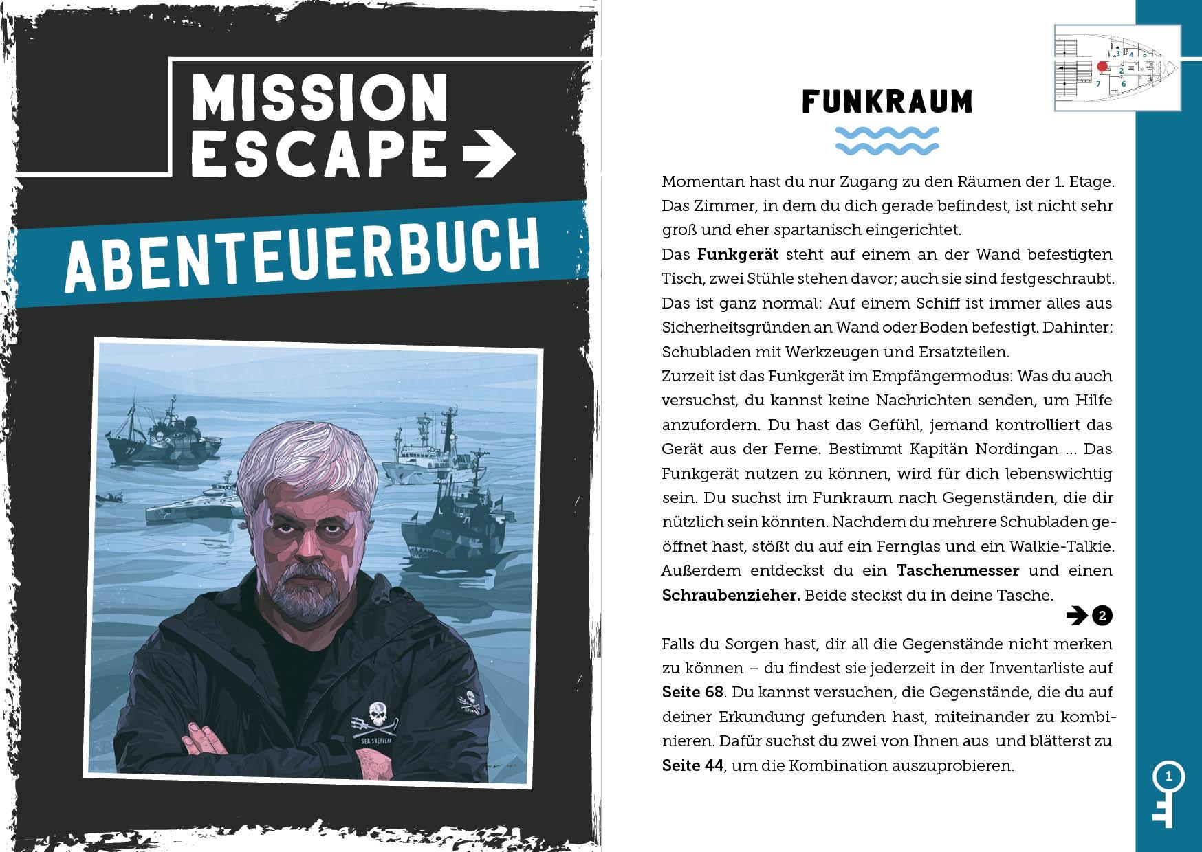 Bild: 9783960935735 | Mission Escape - SOS auf hoher See! | Miceal Beausang-O'Griafa | Buch