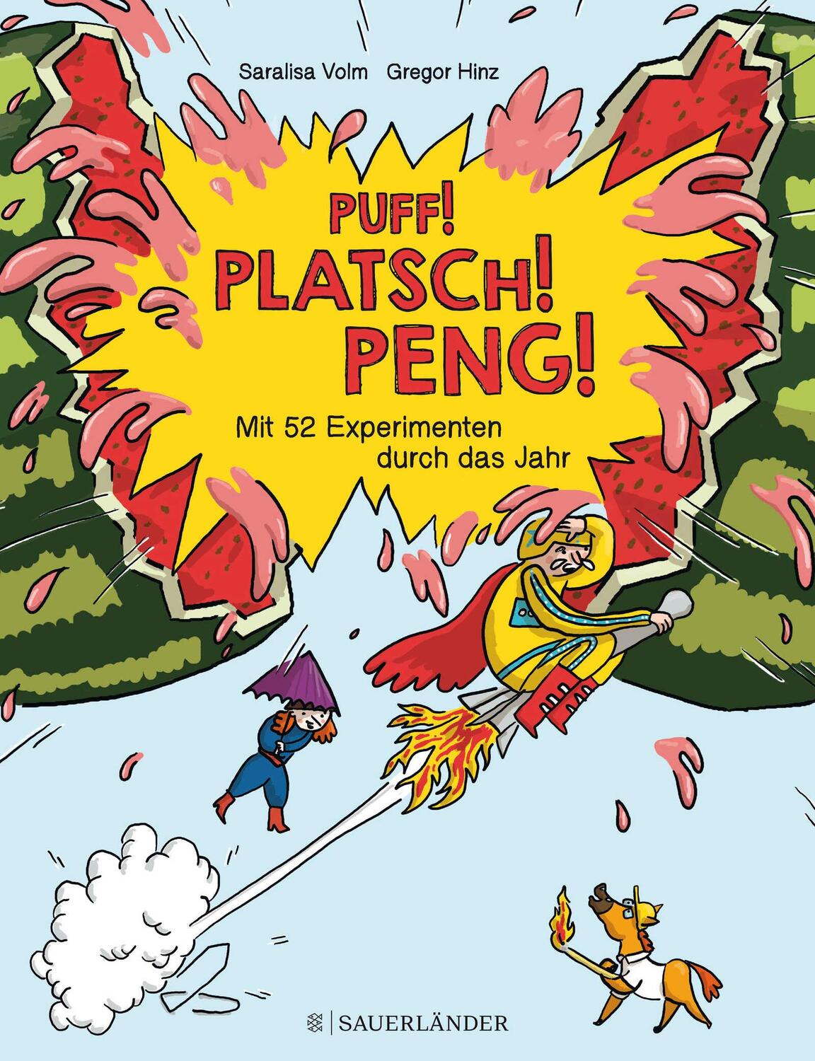 Cover: 9783737355001 | Puff! Platsch! Peng! Mit 52 Experimenten durch das Jahr | Volm | Buch