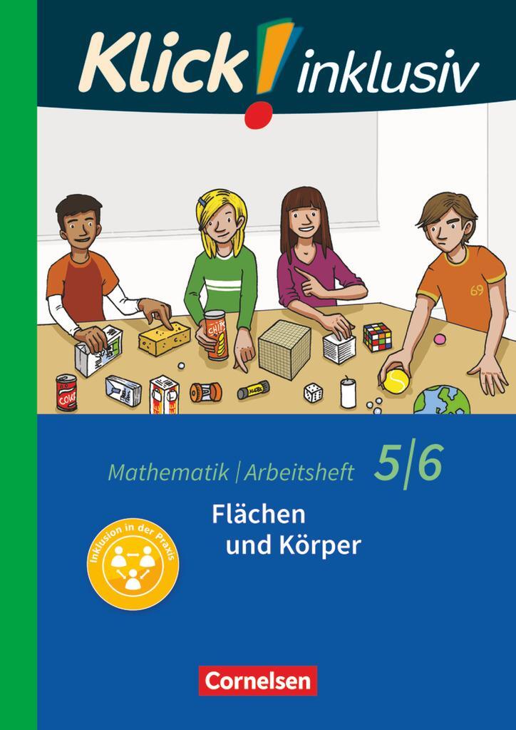 Cover: 9783060021185 | Klick! inklusiv 5./6. Schuljahr - Flächen und Körper | Arbeitsheft 5