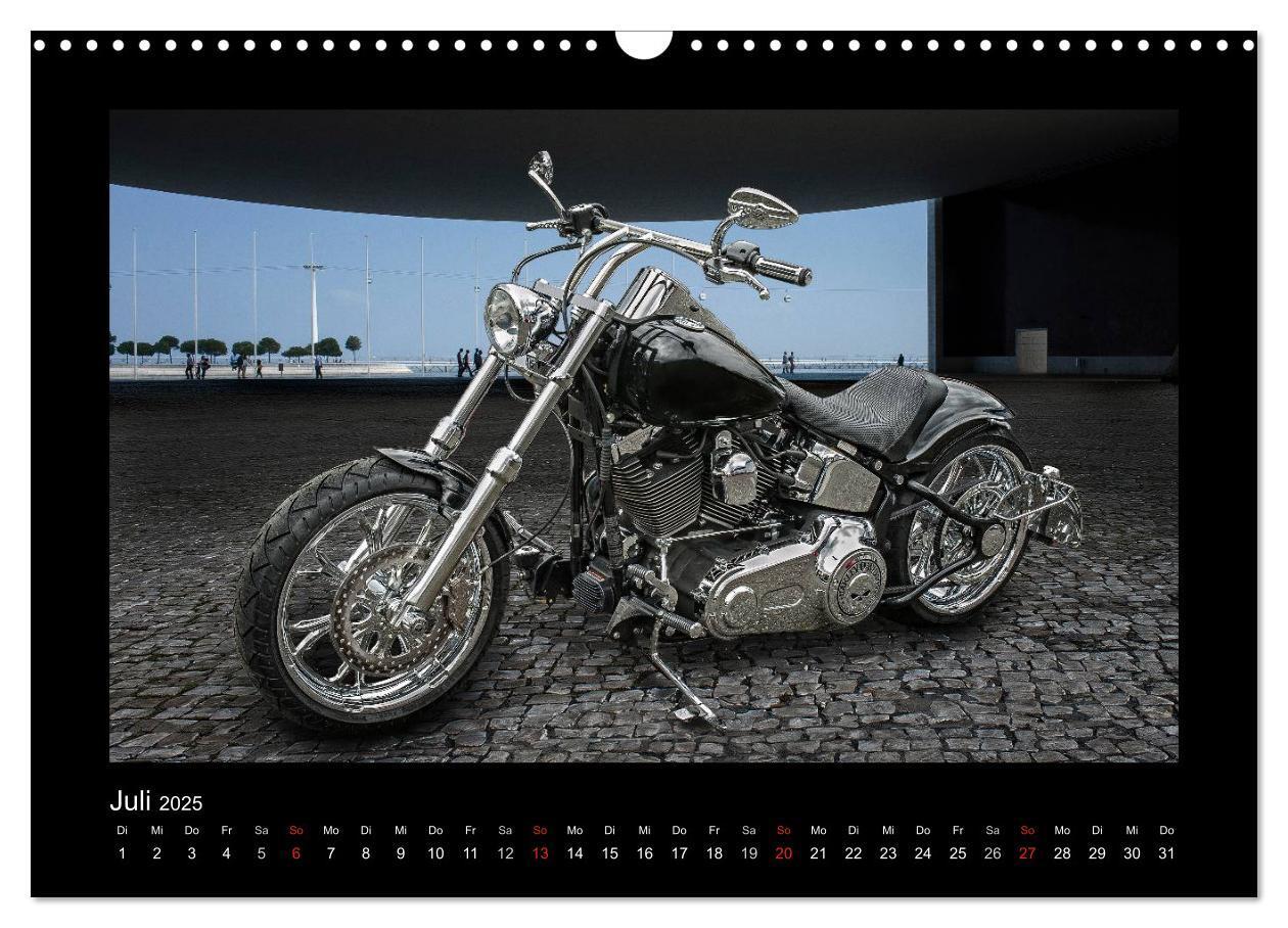 Bild: 9783435708956 | Motorrad-Träume ¿ Chopper und Custombikes (Wandkalender 2025 DIN A3...