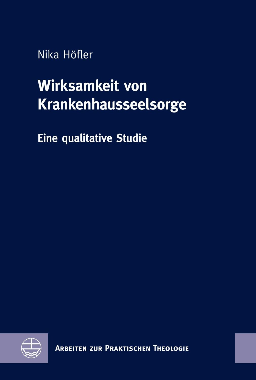 Cover: 9783374072330 | Wirksamkeit von Krankenhausseelsorge | Eine qualitative Studie | Buch