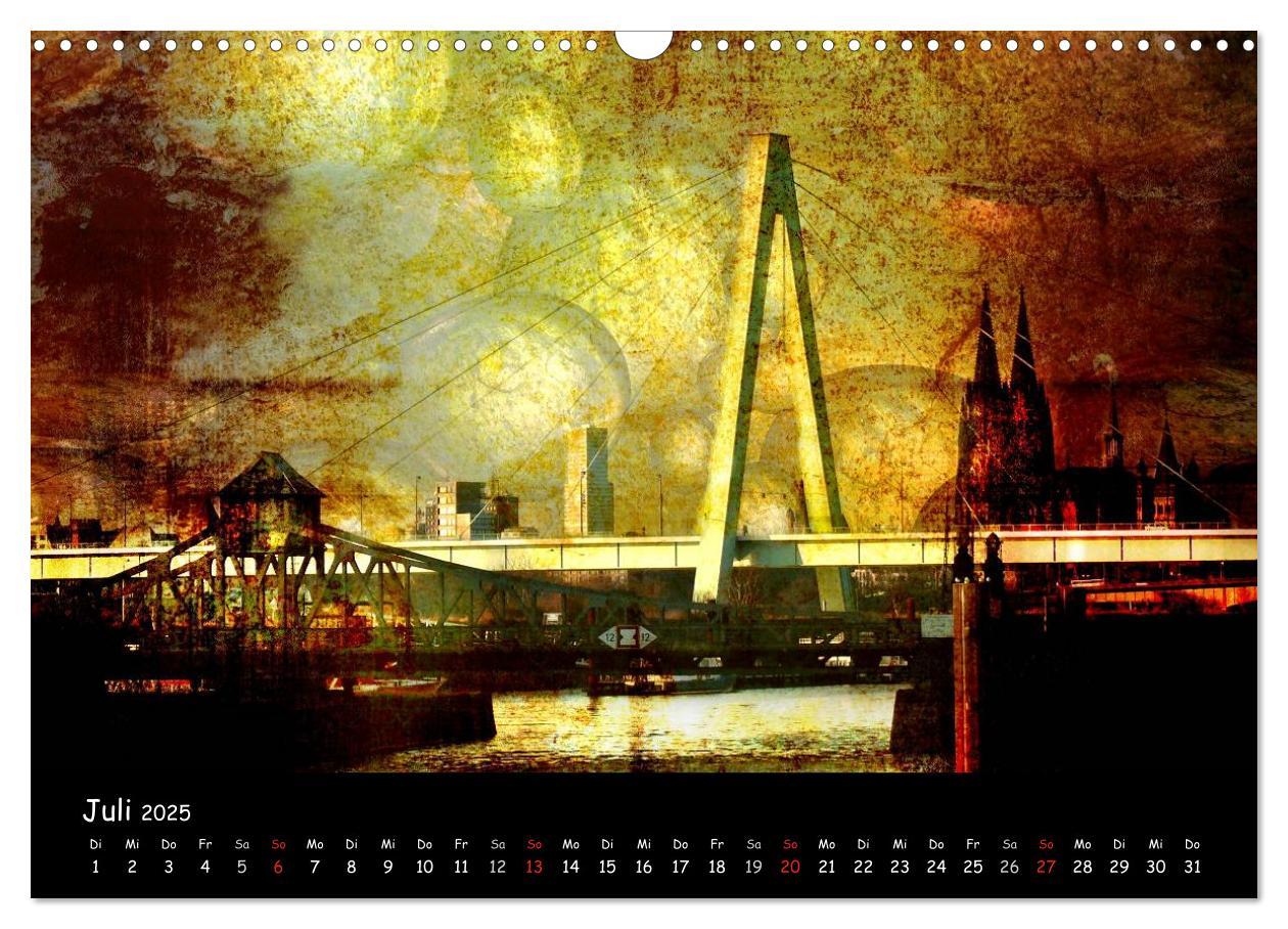 Bild: 9783435839841 | Köln (Wandkalender 2025 DIN A3 quer), CALVENDO Monatskalender | 2025