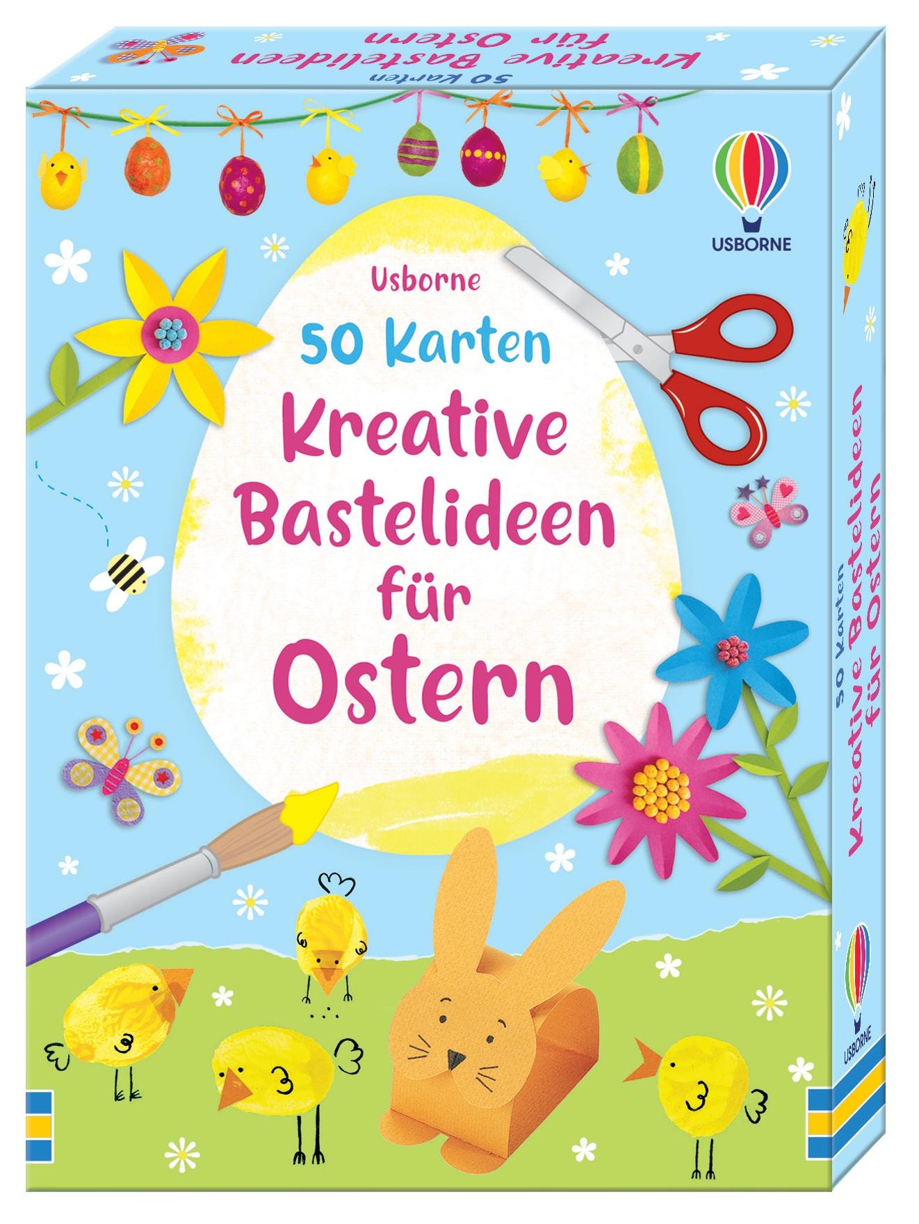 Cover: 9781035703241 | 50 Karten: Kreative Bastelideen für Ostern | Knighton | Taschenbuch