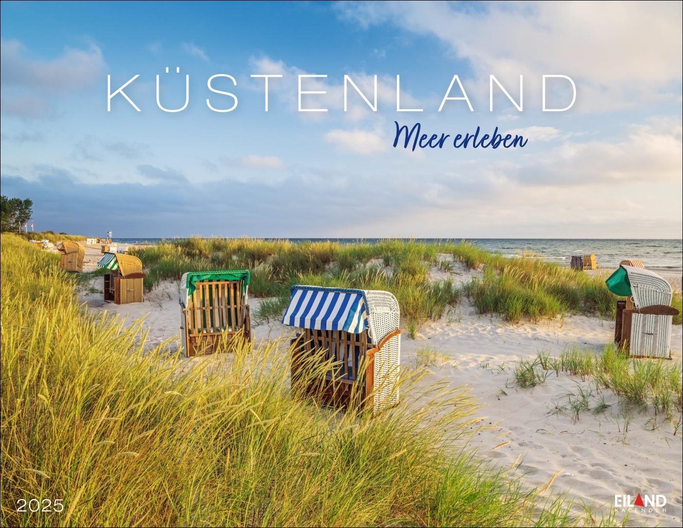 Cover: 9783964023513 | Küstenland Kalender 2025 - Meer erleben | Eiland | Kalender | 13 S.